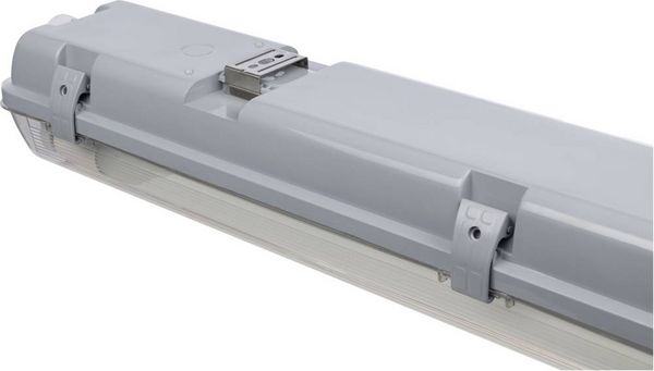 Produktbild: M&uuml;ller-Licht Aqua-Promo 2/60 grey Gen. 10 LED-Feuchtraum-Wannenleuchte LED G13 20 W Neutralwei&szlig;