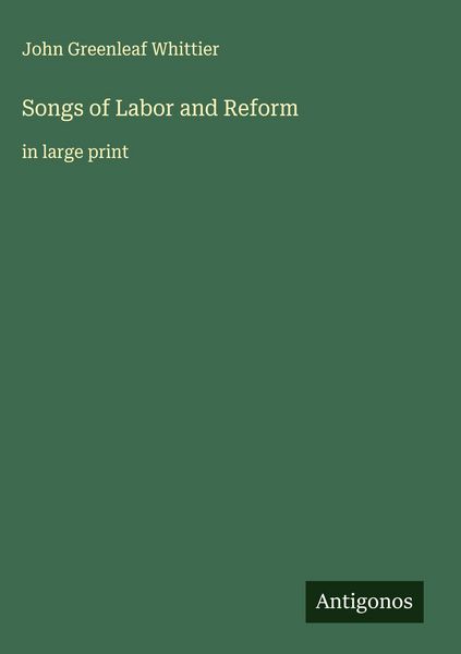 Produktbild: Songs of Labor and Reform