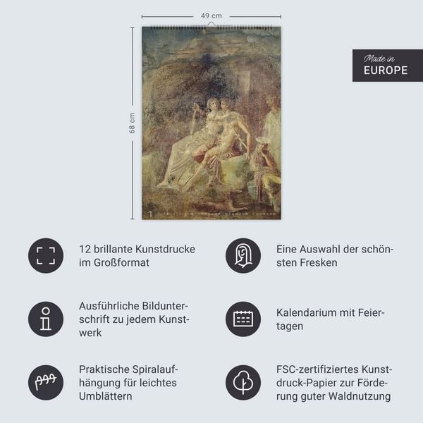 Produktbild: R&ouml;mische Fresken Kalender 2027
