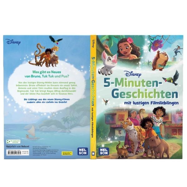 Produktbild: Disney Vorlesebuch: 5-Minuten-Geschichten mit lustigen Filmlieblingen