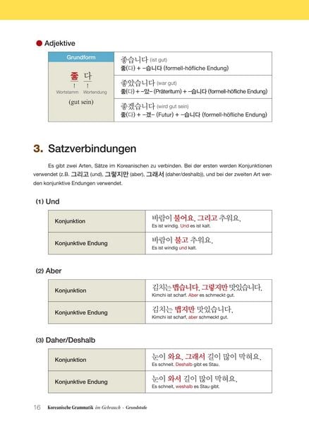 Produktbild: Koreanische Grammatik im Gebrauch - Grundstufe