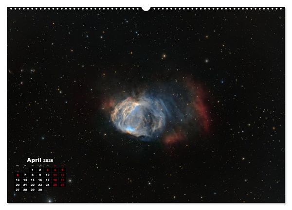 Produktbild: InfinityAstro - die Unendlichkeit im Bild - Astrofotos von Roland Schliessus (hochwertiger Premium Wandkalender 2026 DIN A2 quer), Kunstdruck in Hochglanz
