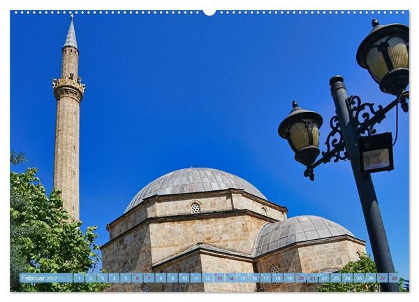 Produktbild: Moscheen und Kirchen im Kosovo (Wandkalender 2027 DIN A2 quer), CALVENDO Monatskalender