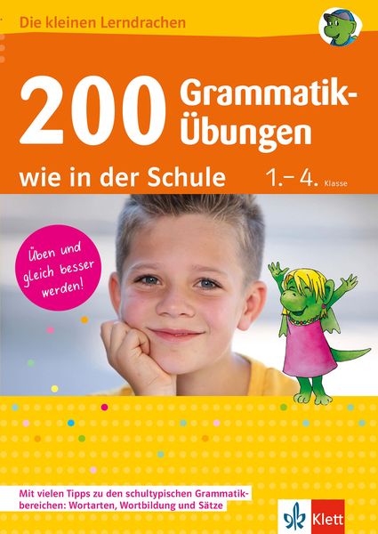 Produktbild: Klett 200 Grammatik-&Uuml;bungen wie in der Schule