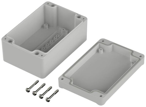 Produktbild: Bopla EUROMAS EM 215 62215000 Outdoor-Geh&auml;use 120 x 80 x 57 Polycarbonat Lichtgrau (RAL 7035) 1 St.