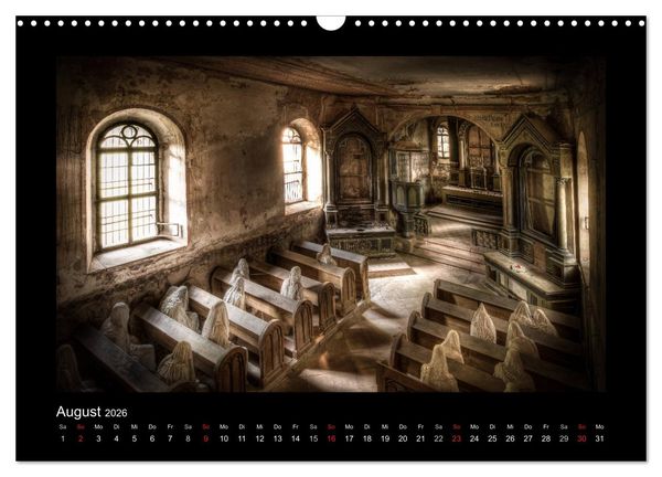 Produktbild: Lost Places - verlassene Orte vergangener Glanz (Wandkalender 2026 DIN A3 quer), CALVENDO Monatskalender