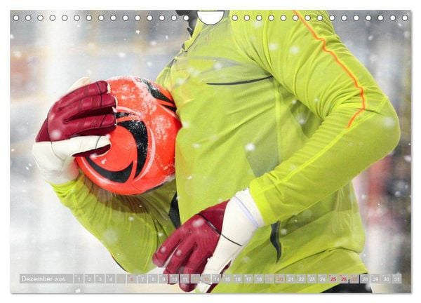 Produktbild: Ich liebe Fu&szlig;ball (Wandkalender 2026 DIN A4 quer), CALVENDO Monatskalender