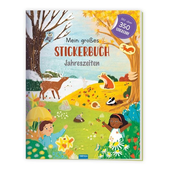 Produktbild: Tr&ouml;tsch Stickerbuch Mein gro&szlig;es Stickerbuch Jahreszeiten