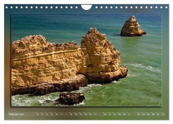 Produktbild: Algarve (Wandkalender 2026 DIN A4 quer), CALVENDO Monatskalender