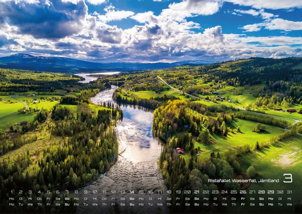 Produktbild: Schweden &ndash; Magie des Nordens - 2027 - Kalender DIN A3