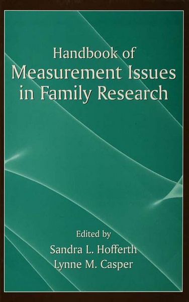 Produktbild: Handbook of Measurement Issues in Family Research