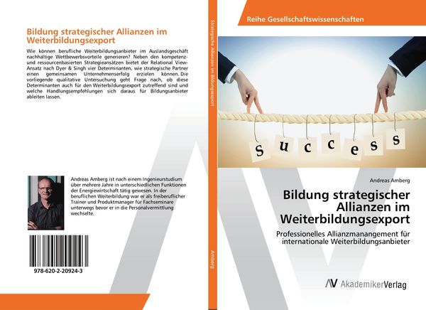 Produktbild: Bildung strategischer Allianzen im Weiterbildungsexport