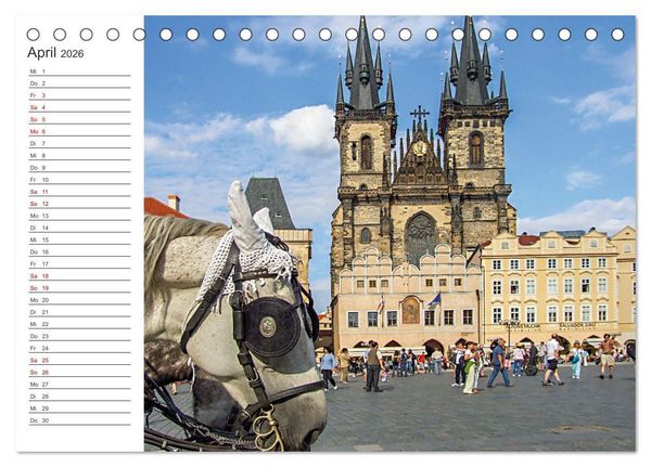 Produktbild: Zw&ouml;lf mal Europa (Tischkalender 2026 DIN A5 quer), CALVENDO Monatskalender