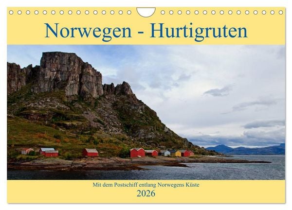 Produktbild: Norwegen - Hurtigruten (Wandkalender 2026 DIN A4 quer), CALVENDO Monatskalender