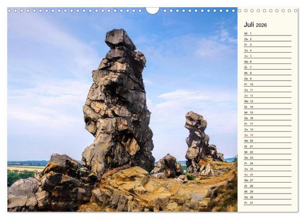 Produktbild: Der Harz - Sch&ouml;nstes Mittelgebirge Deutschlands (Wandkalender 2026 DIN A3 quer), CALVENDO Monatskalender