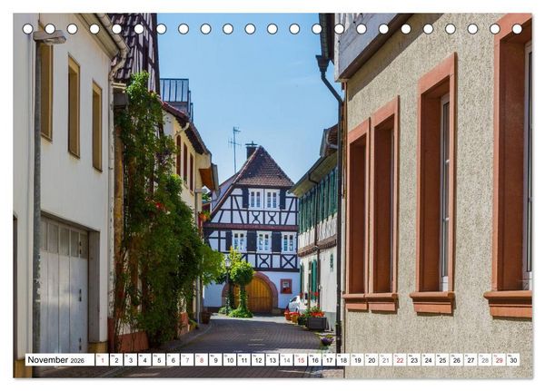 Produktbild: Bad Bergzaberner Land (Tischkalender 2026 DIN A5 quer), CALVENDO Monatskalender