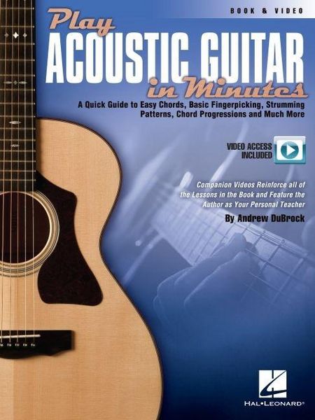 Produktbild: Play Acoustic Guitar in Minutes Book/Online Media