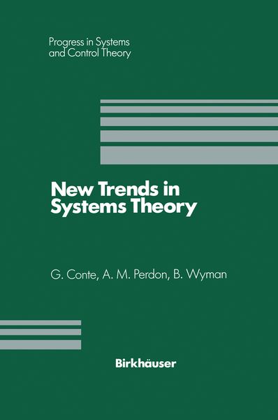 Produktbild: New Trends in Systems Theory