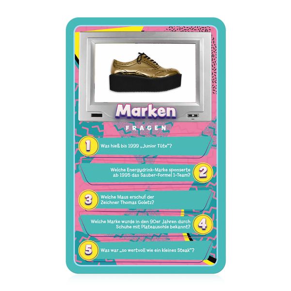 Produktbild: Top Trumps Quiz 90er