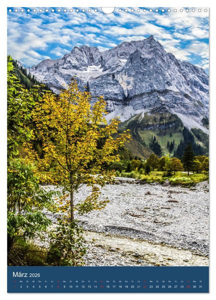 Produktbild: Karwendel - Hinterriss-Eng (Wandkalender 2026 DIN A3 hoch), CALVENDO Monatskalender