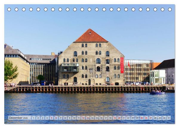 Produktbild: Kopenhagen. D&auml;nemarks sch&ouml;ne bunte Metropole (Tischkalender 2026 DIN A5 quer), CALVENDO Monatskalender