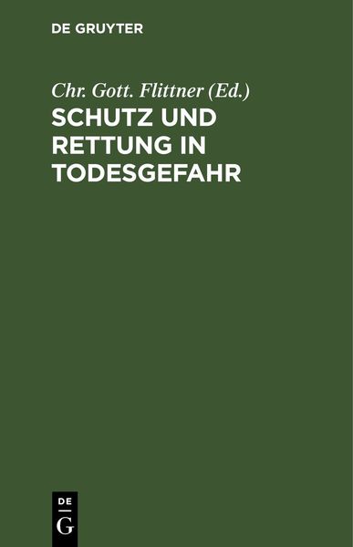 Produktbild: Schutz und Rettung in Todesgefahr