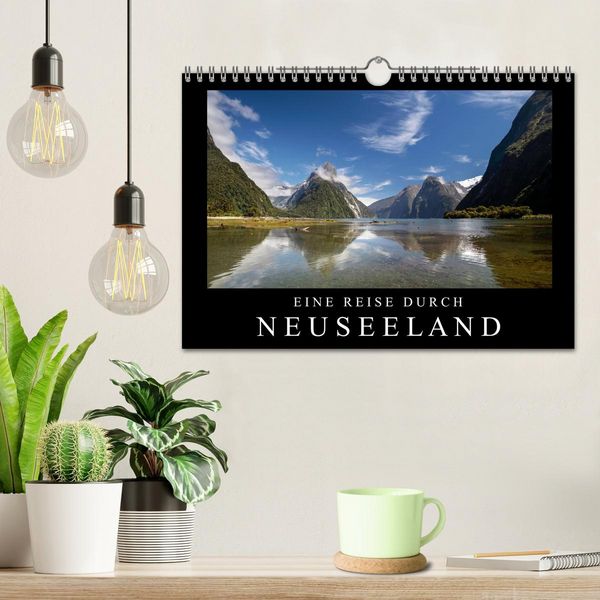 Produktbild: Eine Reise durch Neuseeland (Wandkalender 2026 DIN A4 quer), CALVENDO Monatskalender