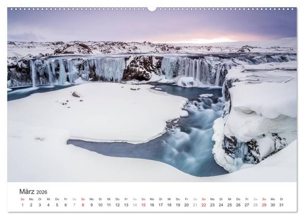 Produktbild: Wasserf&auml;lle Europas (hochwertiger Premium Wandkalender 2026 DIN A2 quer), Kunstdruck in Hochglanz