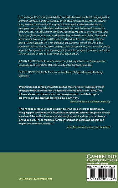 Produktbild: Corpus Pragmatics