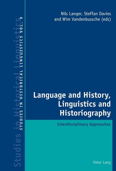 Produktbild: Language and History, Linguistics and Historiography