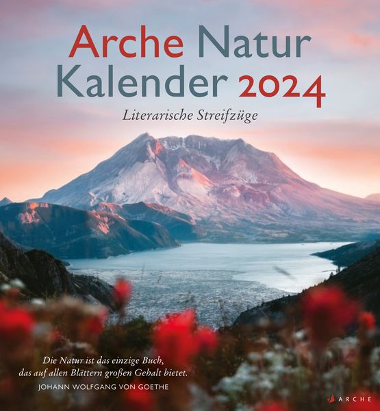 Produktbild: Arche Kalender Natur & Literatur 2024