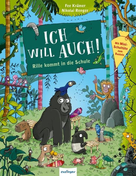Rille: Ich will auch!, Gebundene Ausgabe von Fee Krämer, Esslinger in der Thienemann-Esslinger Verlag GmbH, 978-3-480-23851-4