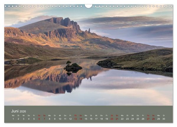Produktbild: Isle of Skye, die raue schottische Sch&ouml;nheit (Wandkalender 2026 DIN A3 quer), CALVENDO Monatskalender