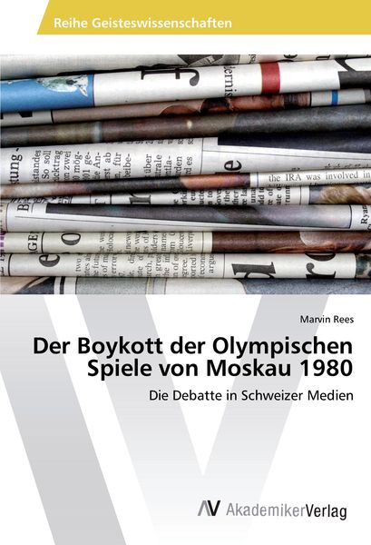 Produktbild: Der Boykott der Olympischen Spiele von Moskau 1980