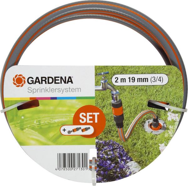 Gardena 02713-20 Kunststoff Anschlussgarnitur Steckkupplung Profi-System