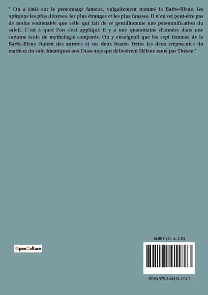 Produktbild: Les Sept Femmes de la Barbe-Bleue et autres contes merveilleux