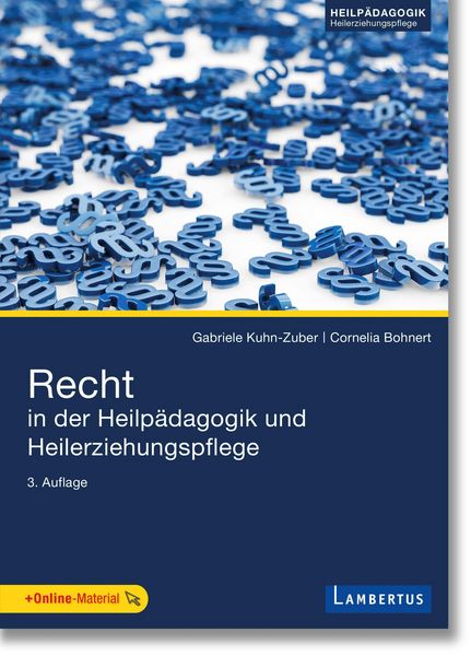 Produktbild: Recht in der Heilp&auml;dagogik und Heilerziehungspflege