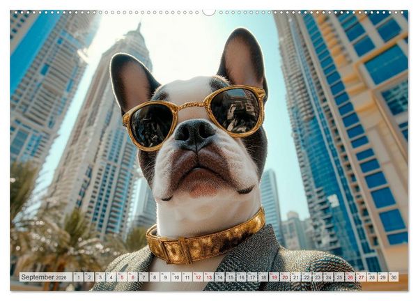 Produktbild: HUNDE-SELFIES Tierischer Outdoorspa&szlig; (Wandkalender 2026 DIN A2 quer), CALVENDO Monatskalender