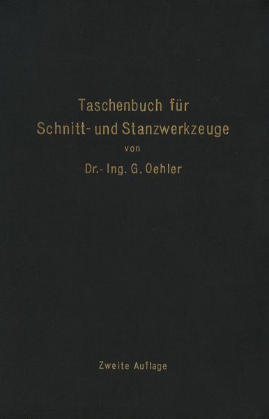 Produktbild: Taschenbuch f&uuml;r Schnitt- und Stanzwerkzeuge