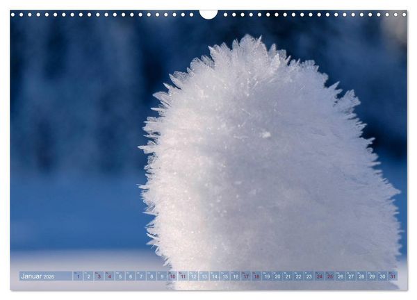 Produktbild: Schneeliebe (Wandkalender 2026 DIN A3 quer), CALVENDO Monatskalender