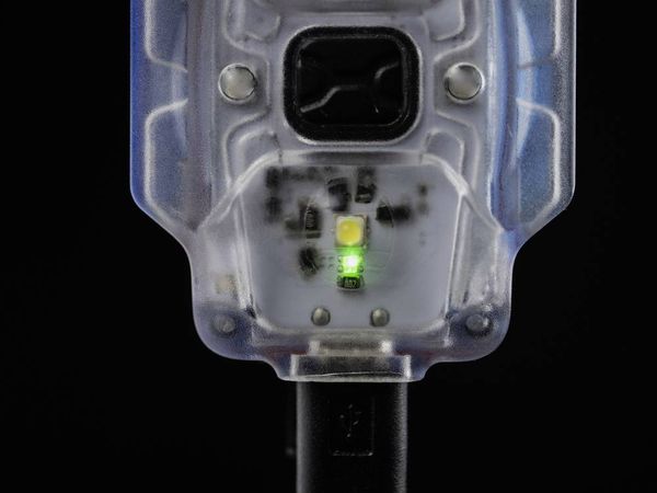 Produktbild: ArmyTek F07001G Crystal Grey Mobile Kleinleuchte LED Grau, Transparent