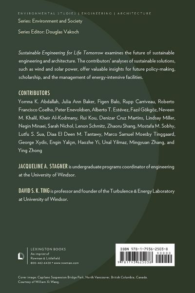 Produktbild: Sustainable Engineering for Life Tomorrow