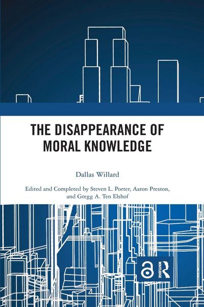 Produktbild: The Disappearance of Moral Knowledge