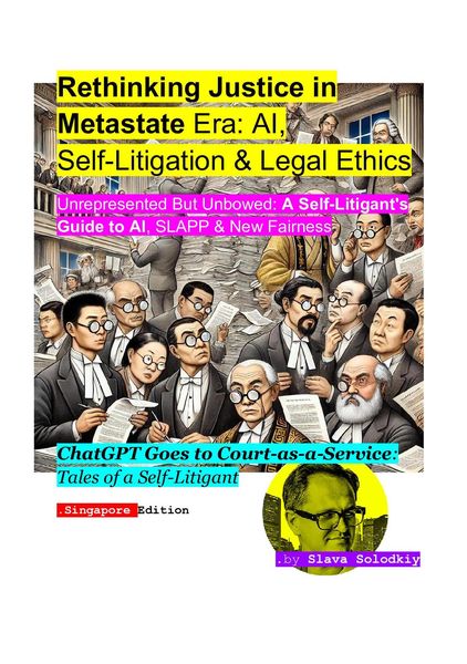 Produktbild: Justice in Metastate Era: AI, Self-Litigation & Legal Ethics
