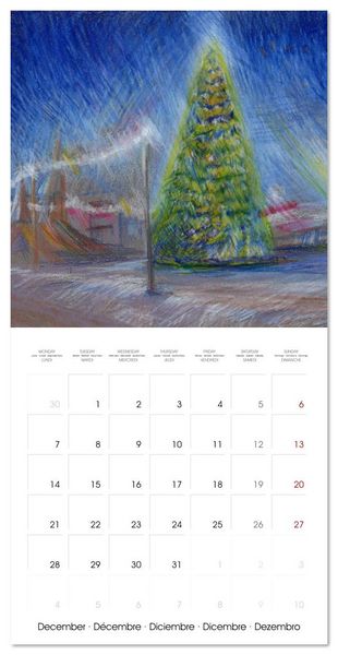 Produktbild: Impressions pastel (Calendrier mural carr&eacute; 2026 30x30 cm) Calendrier double avec une page pour vos prises de notes