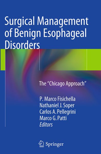 Produktbild: Surgical Management of Benign Esophageal Disorders