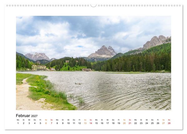 Produktbild: S&uuml;dtirol - Traumhafte Berge und Seen im Norden Italiens (Wandkalender 2027 DIN A2 quer), CALVENDO Monatskalender