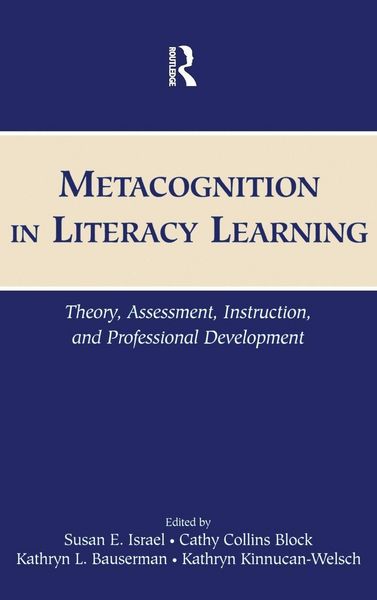 Produktbild: Metacognition in Literacy Learning