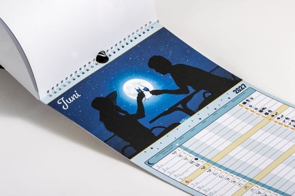 Produktbild: Mond-Familienplaner 2027