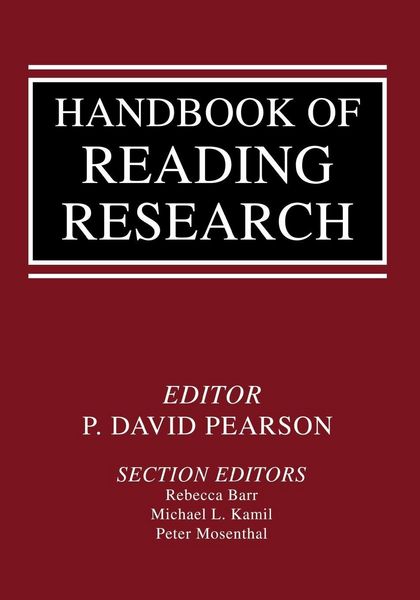 Produktbild: Handbook of Reading Research